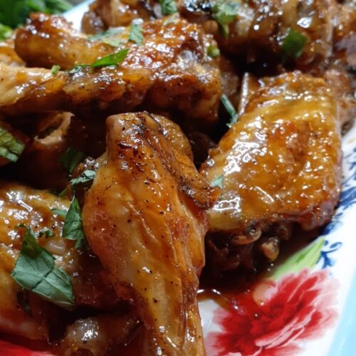 Honey garlic Wings