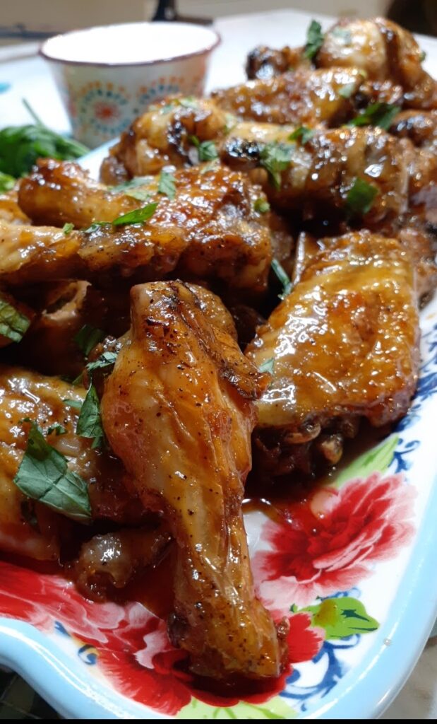 Honey garlic Wings