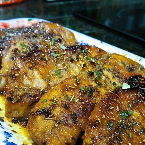 honey garlic pork chops recipe